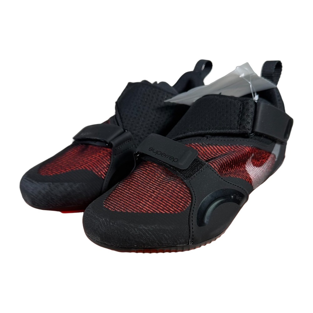 Nike SuperRep Cycle Indoor Cycling Shoes‎ Black Red Men's 6 CW2191-008 NIB